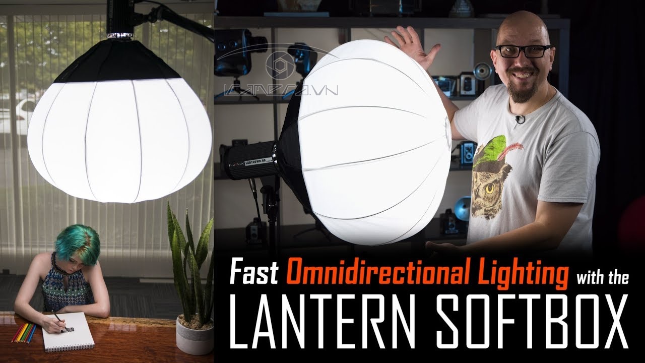 Softbox tản sáng hình cầu chinaball LIFE đường kính 65cm