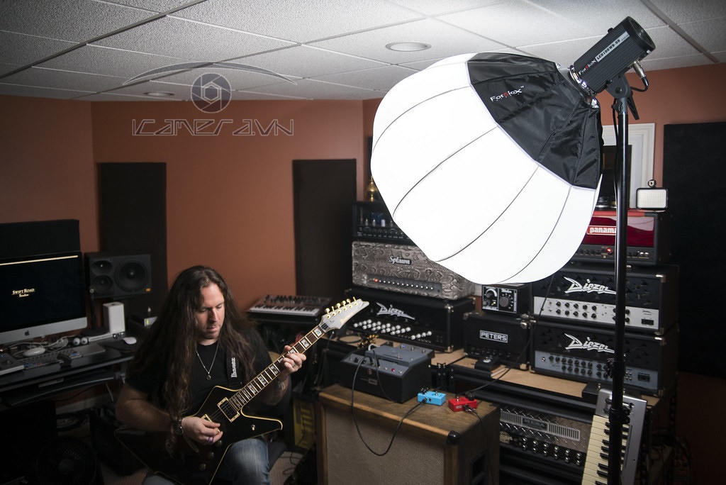 Softbox tản sáng hình cầu chinaball LIFE đường kính 65cm