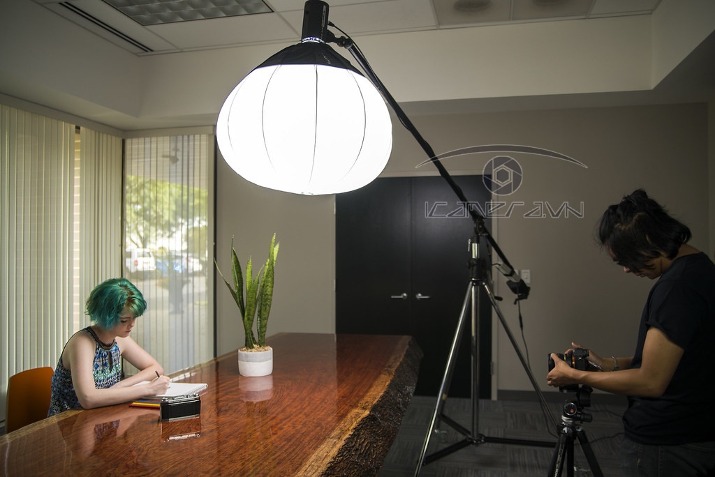 Softbox tản sáng hình cầu chinaball LIFE đường kính 65cm