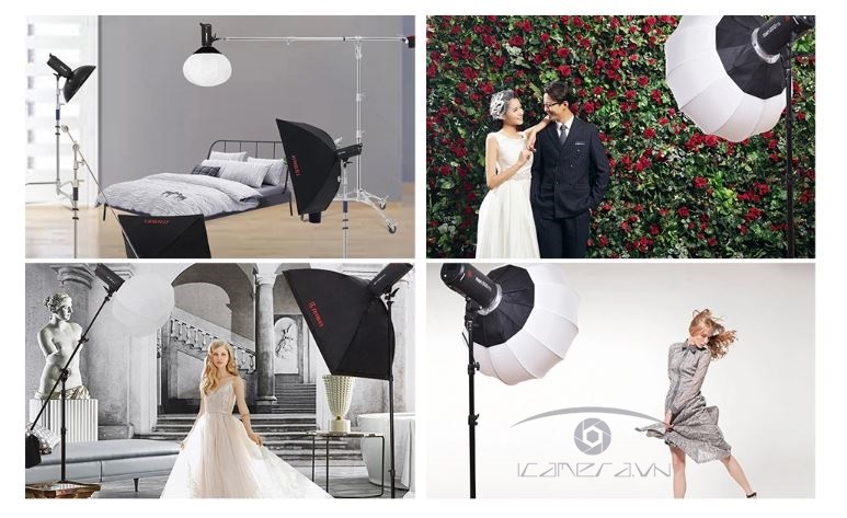 Softbox tản sáng hình cầu đường kính 85cm - Softbox Chinaball LIFE