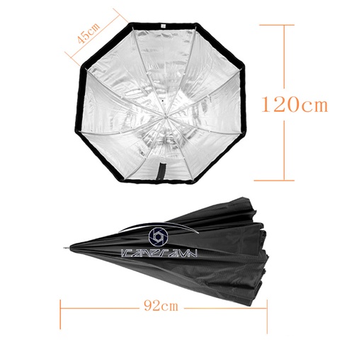Dù tản sáng bát giác Godox Octagon Softbox đường kính 120cm