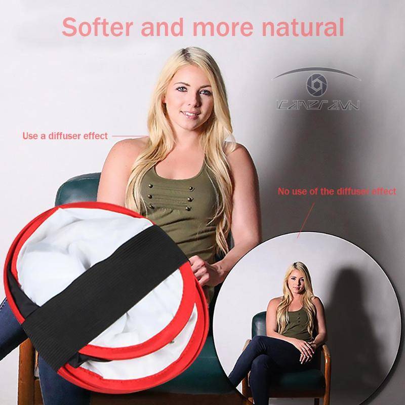 Softbox vuông gấp gọn cho đèn led bảng Yongnuo 40x40x20cm