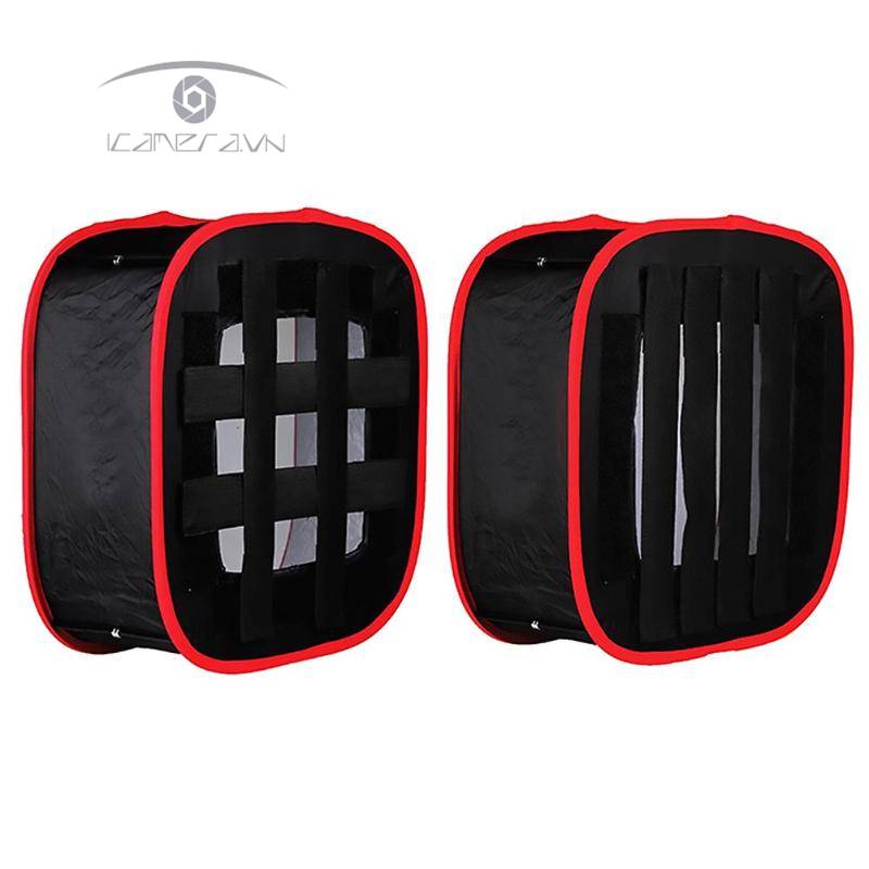 Softbox vuông gấp gọn cho đèn led bảng Yongnuo 40x40x20cm