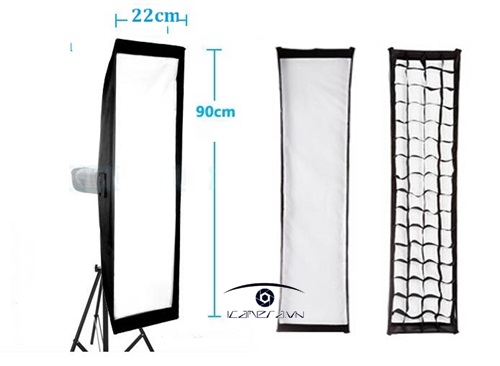 Softbox tổ ong đánh ven 22x90cm giá rẻ