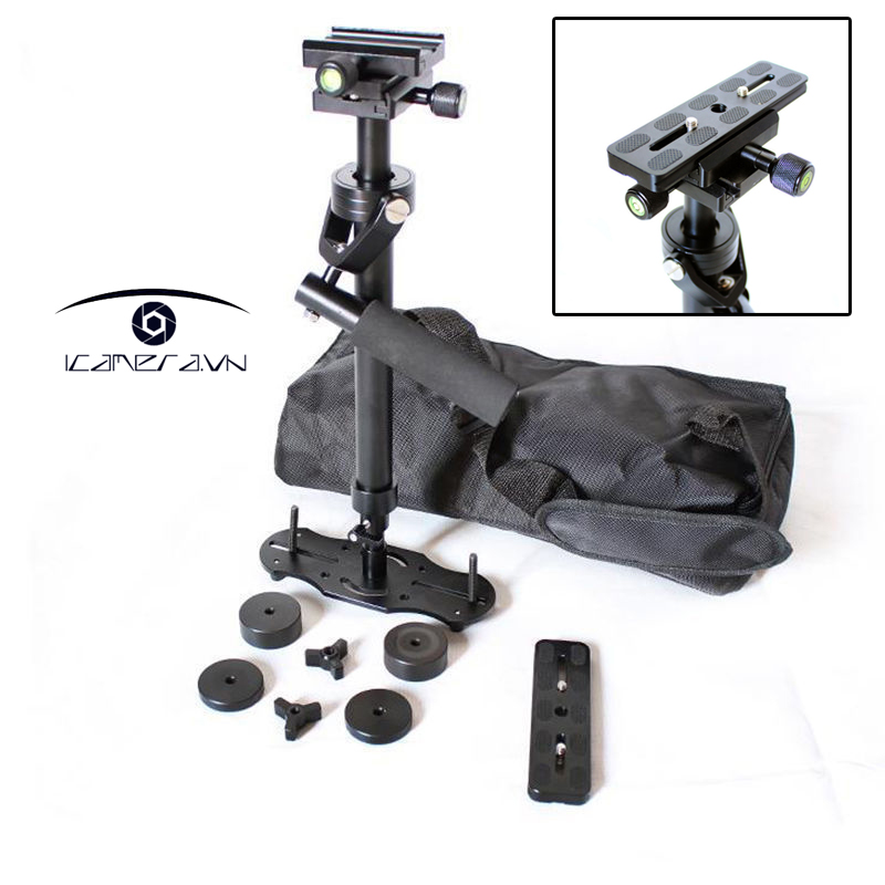 Steady cam Stabilizer ổn định camera, máy quay thiết bị chuyên nghiệp Pro S40