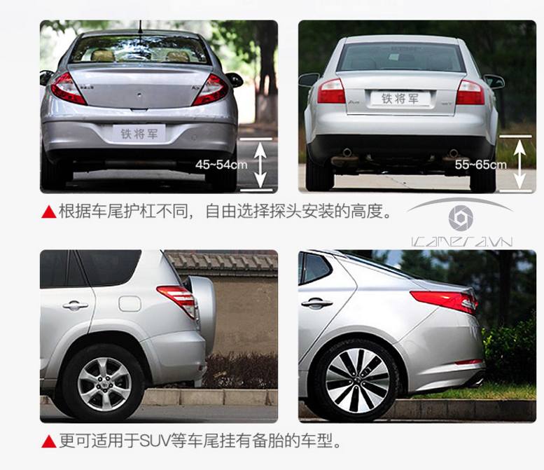 Cảm biến lùi xe hơi 4 mắt Steelmate S3069