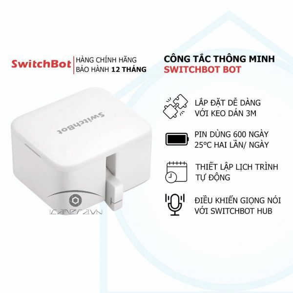Công tắc thông minh SwitchBot BOT Smart Pusher