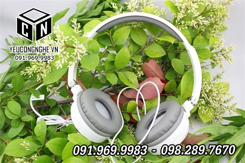 Tai nghe nhạc hay, bass mạnh, giá rẻ stereo headset Salar EM520