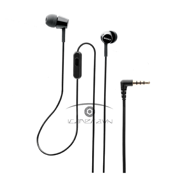 Tai nghe Sony In-ear MDR-EX155AP | Chính hãng | Đen