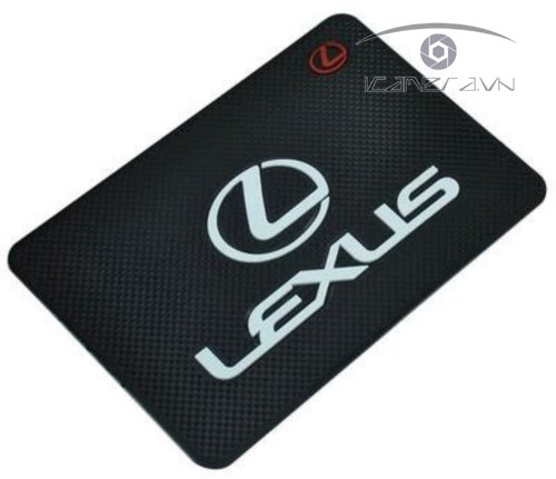 Tấm chống trượt trên táp lô xe hơi lót điện thoại và đồ CR-66 cỡ 20x13cm