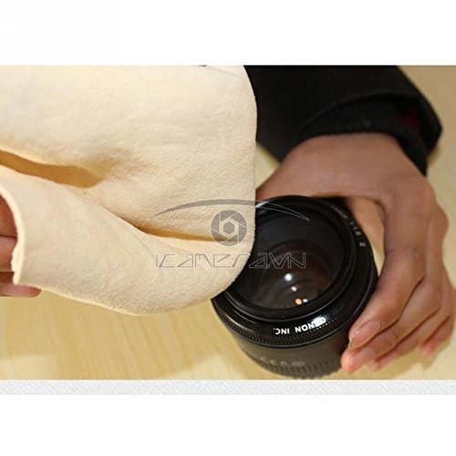 Miếng da hươu lau ống kính cỡ nhỏ DLW-01 15x15cm