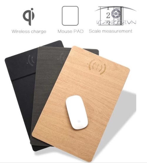 Sạc không dây wireless charger dạng tấm lót chuột máy tính MM-90