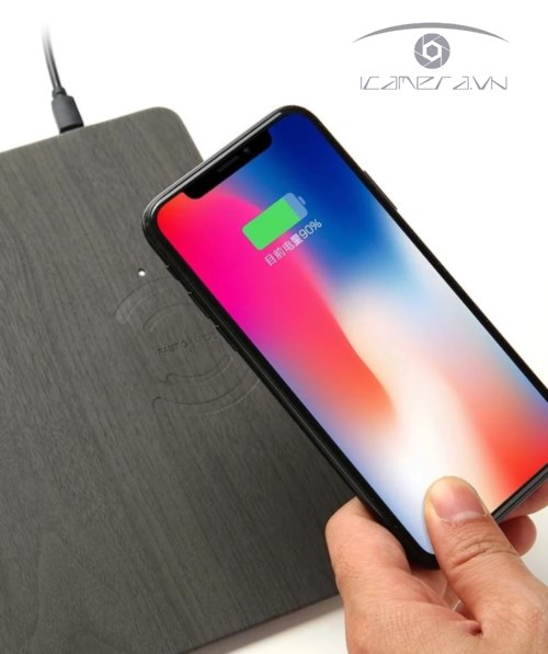 Sạc không dây wireless charger dạng tấm lót chuột máy tính MM-90