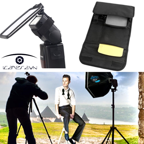 Tản sáng Flash Diffuser Color chuyên nghiệp hộp vuông