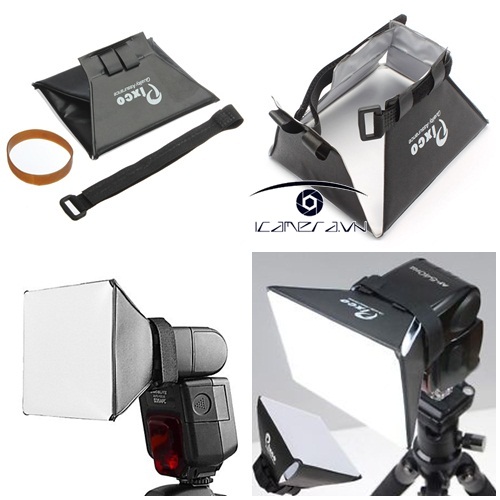 Tản sáng cho flash rời Pixco FD-12 Pop-up đa năng