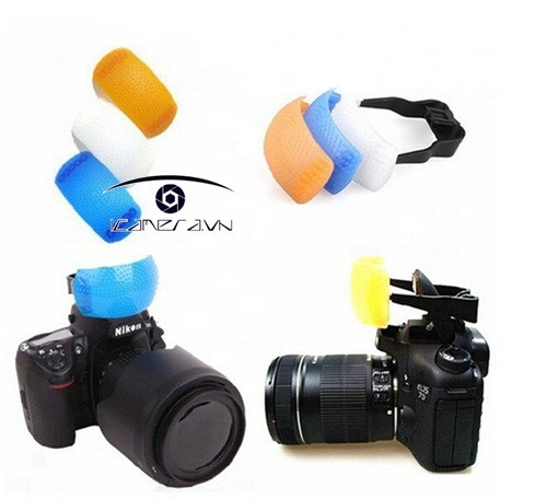 Tản sáng Flash Diffuser Softbox Cover 3 trong 1 FD-35
