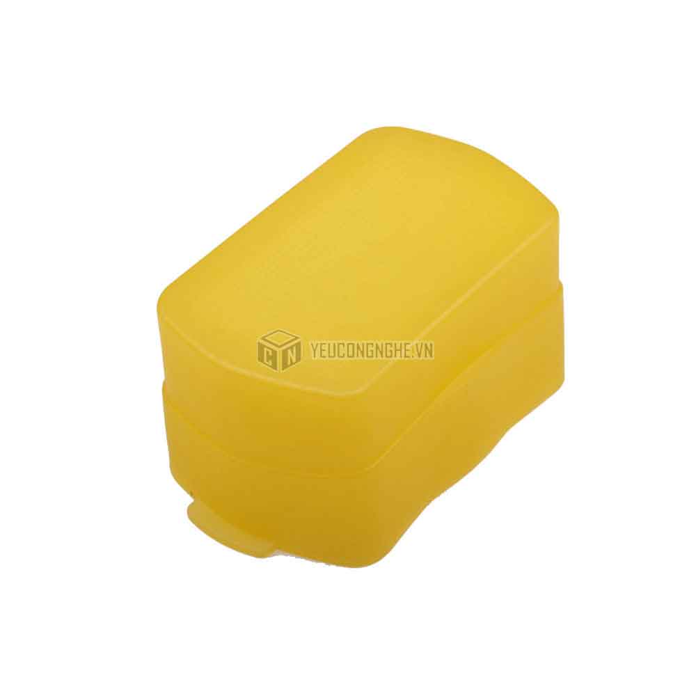 Tản sáng flash Softbox Diffuser Cap màu vàng cỡ to DC-Y01
