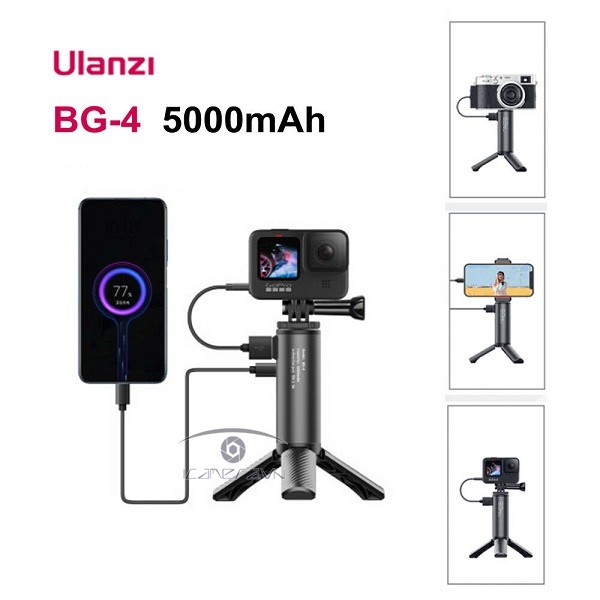 ULANZI BG-4 – Tripod tích hợp pin 5000mAh 