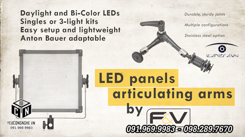 Khuỷu tay đỡ màn hình LCD hoặc đèn LED 8.3" inch articulating arm