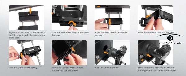 Máy Nhắc Chữ Lensgo TC7 II dùng cho máy ảnh