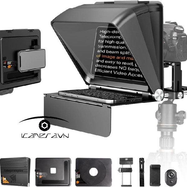 Máy Nhắc Chữ Lensgo TC7 II dùng cho máy ảnh và điện thoại