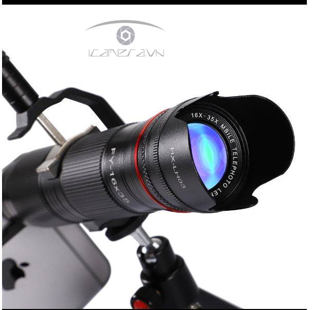 Bộ lens tele điều chỉnh tiêu cự 16-35X cho Smartphone