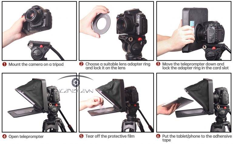 Máy Nhắc Chữ Teleprompter TC7