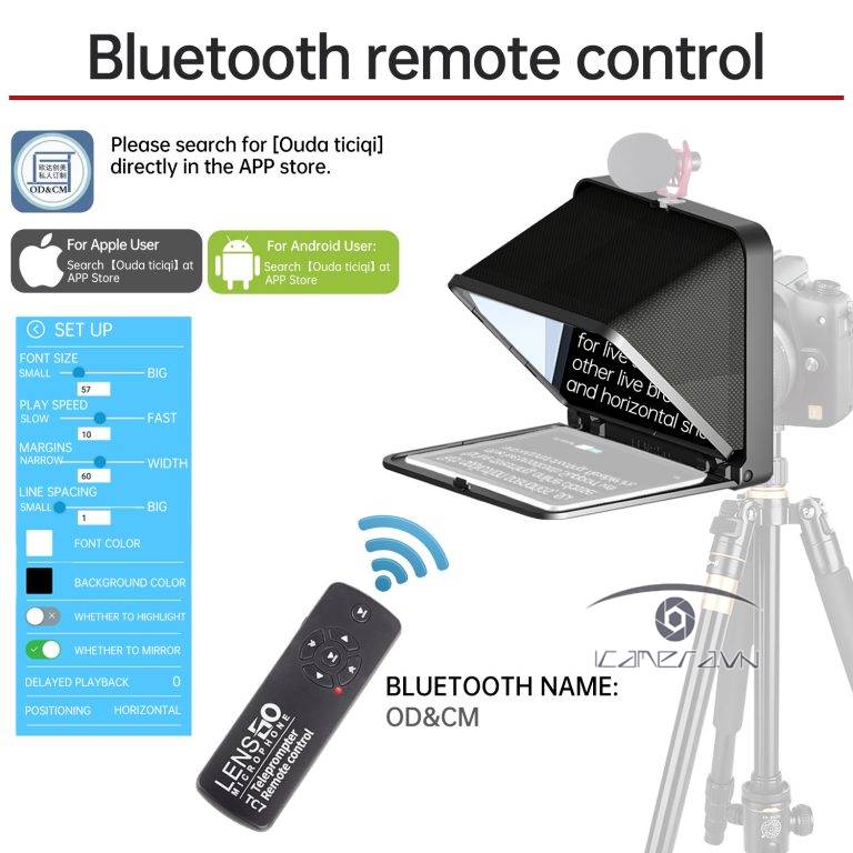 Máy Nhắc Chữ Teleprompter TC7