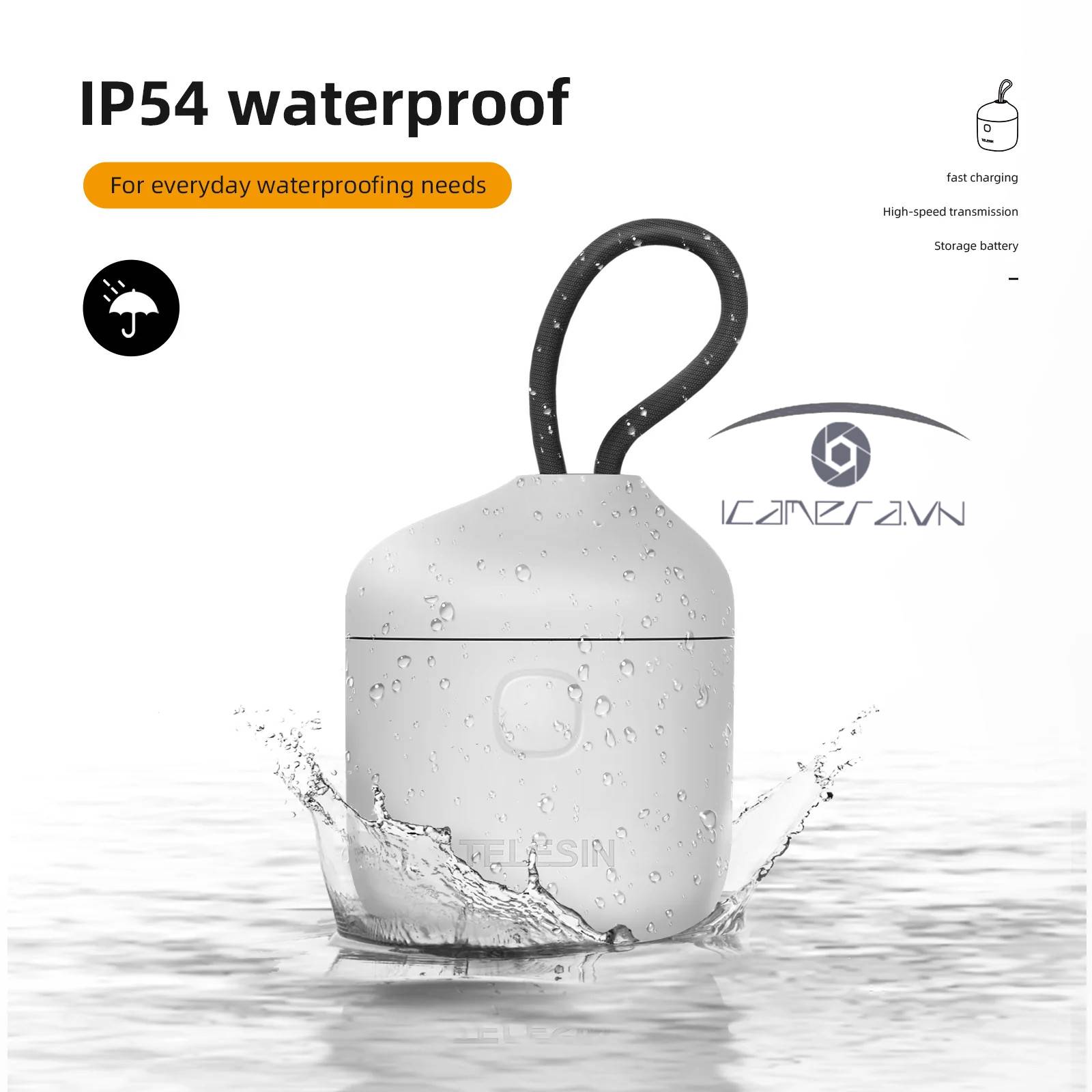 Hộp sạc TELESIN Allin Box cho GoPro Hero 9/10/11/12