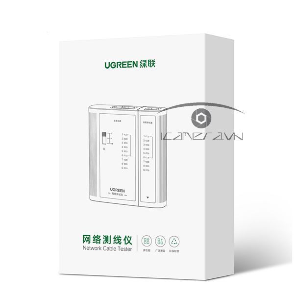Ugreen 10950 - Bộ test mạng RJ45, RJ11/12 chính hãng cao cấp