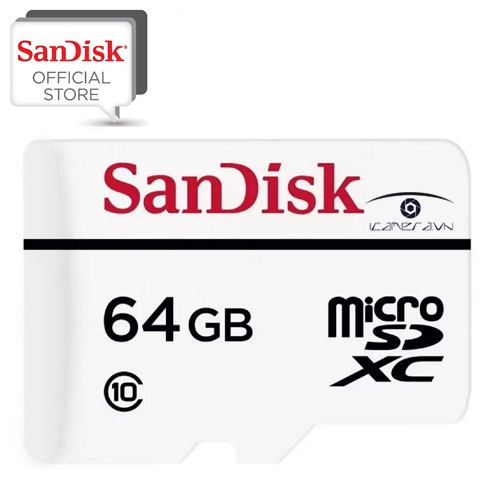 Thẻ nhớ Micro SD High Endurance Video Monitoring Card 64GB 20MB/s cho CCTV camera kèm Adapter