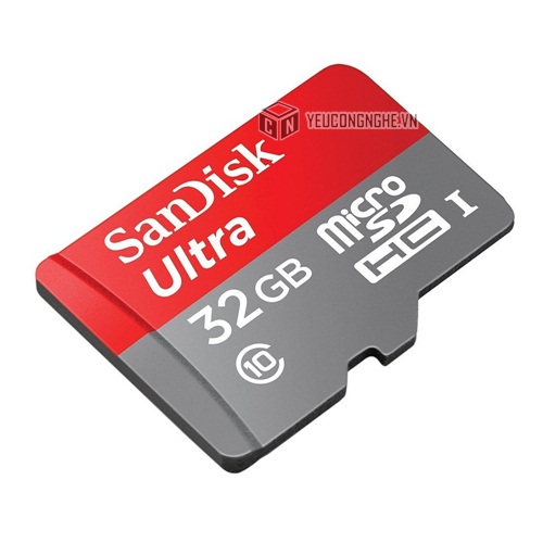 Thẻ nhớ Micro SDHC 32GB 80Mb/s Sandisk Ultra Class 10 kèm SD Adapter