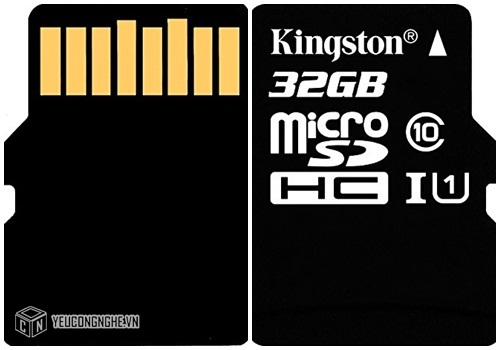 Thẻ Nhớ MicroSDHC Kingston 32GB U1 80MB/s kèm SD Adapter giá rẻ chính hãng
