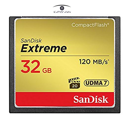 Thẻ nhớ máy ảnh Extreme CF 32GB Sandisk 120MB/s R, 85MB/s SDCFXSB-032G-G46