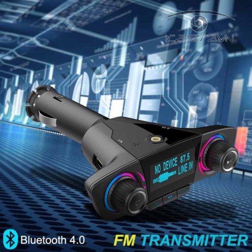 Bộ kết nối Bluetooth đàm thoại rảnh tay trên xe hơi BT06 AUX FM và thẻ TF