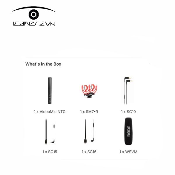 Mic thu âm RODE VideoMic NTG