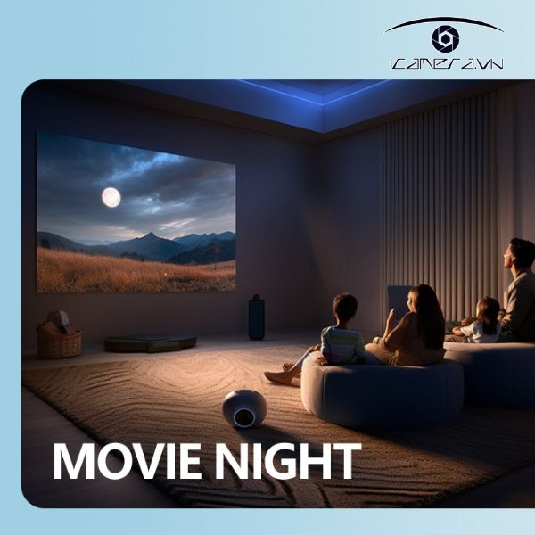 Máy chiếu mini T8 hệ điều hành Android độ phân giải Full HD 1080P