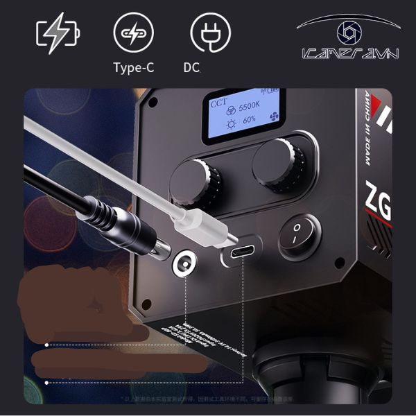 Đèn led ZGRL-80 quay phim Video Light