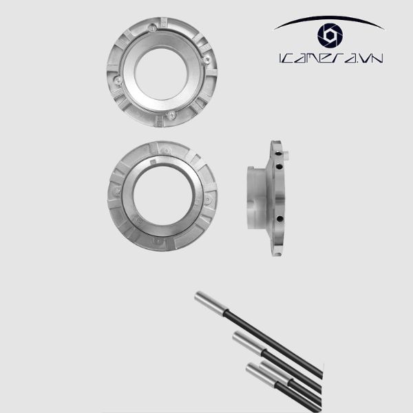 Softbox 30x120cm có lưới tổ ong