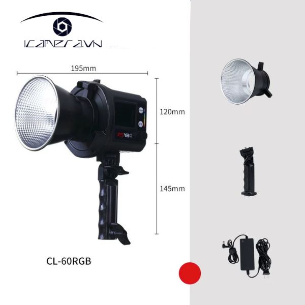 Đèn led ZSYB CL-60 RGB
