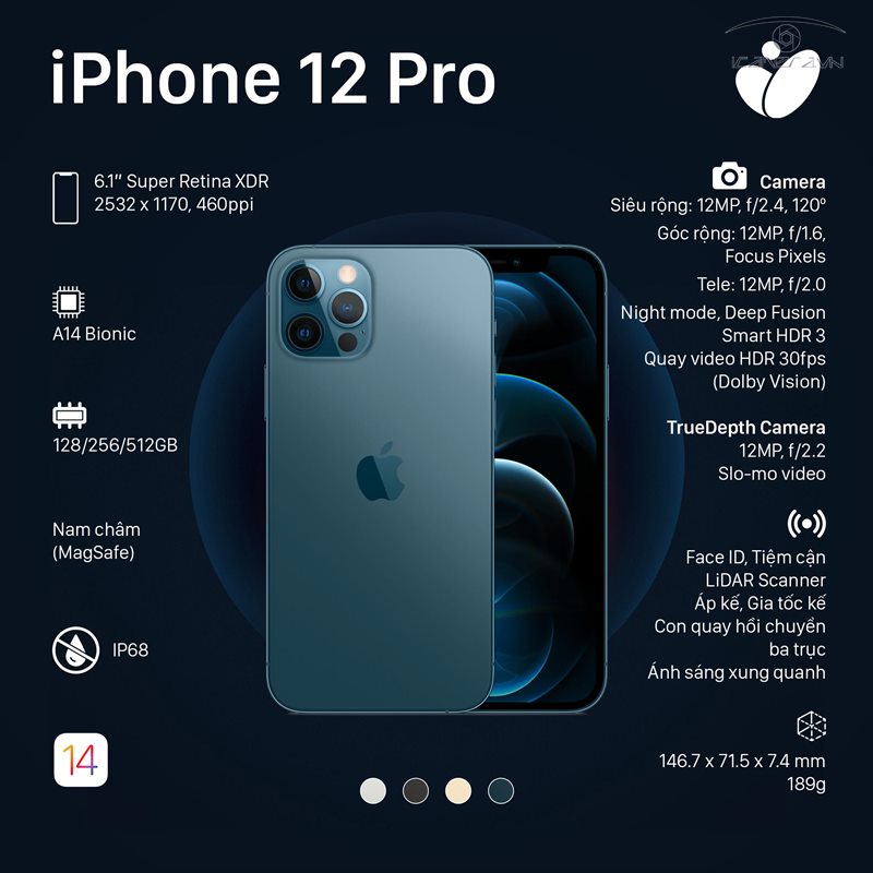 Cuối cùng là giá. iPhone 12 sẽ có giá từ 999 đô la cho bản Pro và 1099 đô la cho bản Pro Max.