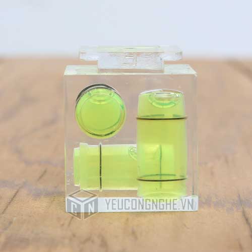 Đi vô cân bằng giọt nước hình khối lập phương có đế gài