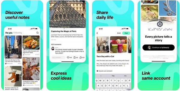 TikTok Notes - ứng dụng mới được TikTok ra mắt