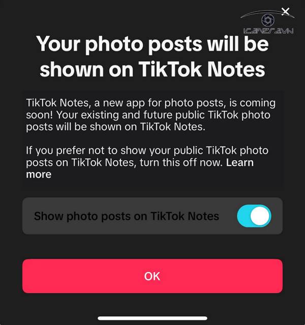 TikTok Notes - ứng dụng mới được TikTok ra mắt