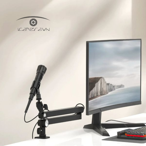 Tay arrm kẹp mic Ulanzi TM01