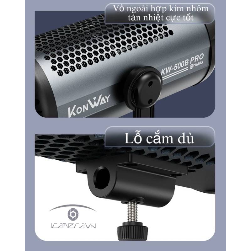 Đèn Led Tolifo KW-500B Pro 2700-6500K