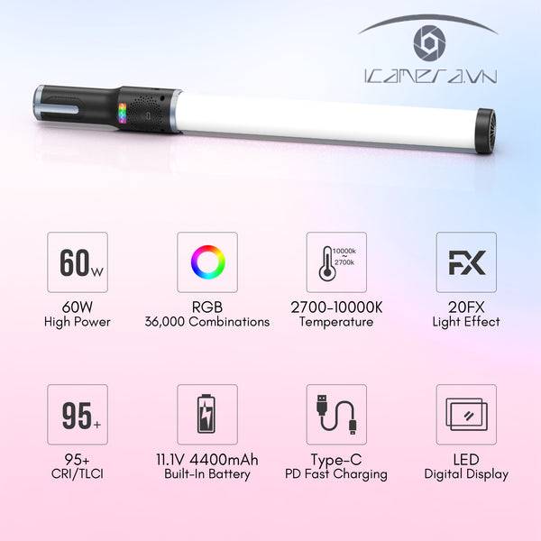 Đèn Led Tolifo ST-60W RGB