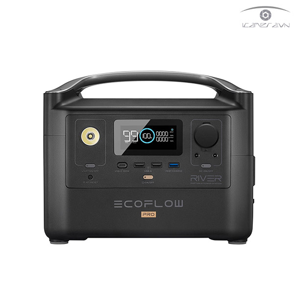 Trạm tích điện EcoFlow RIVER PRO + Extra Battery Bundle 600W 1440Wh