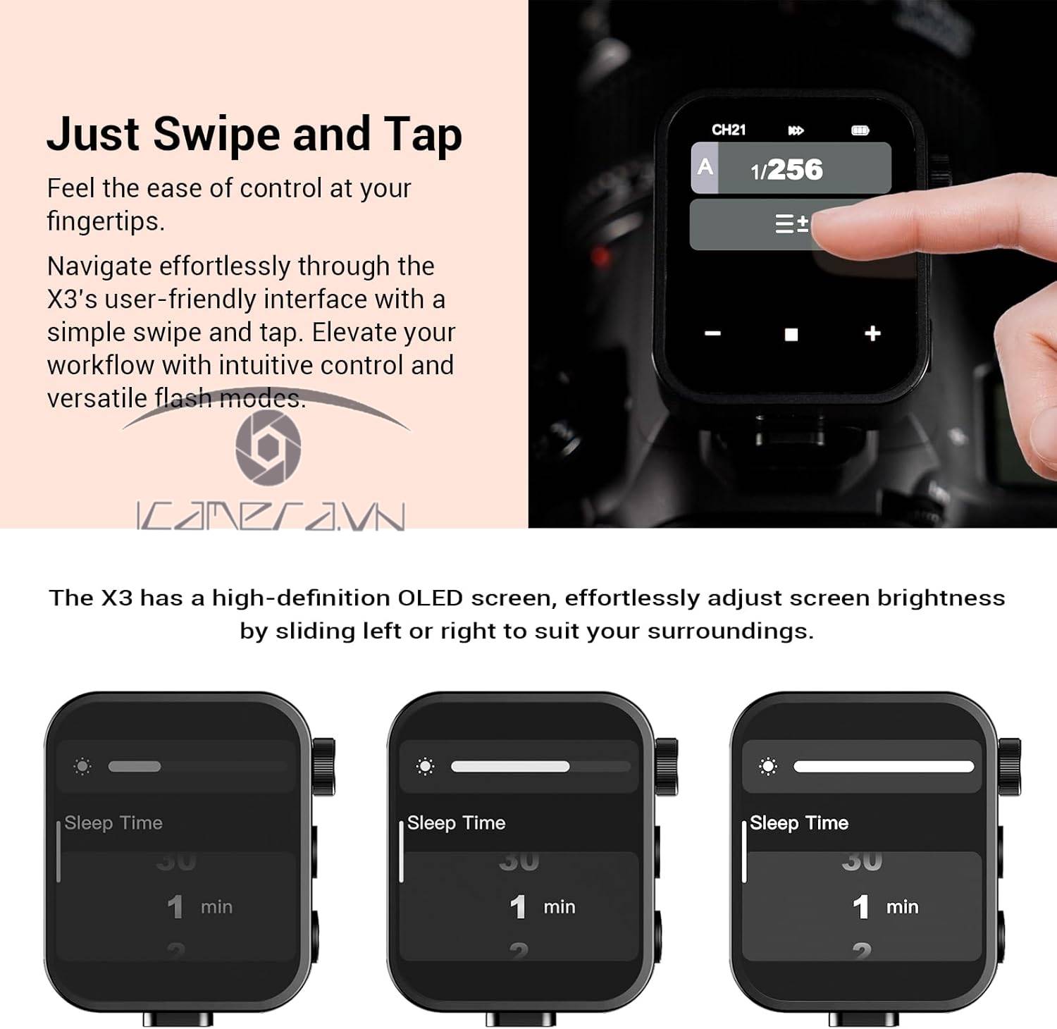 Trigger Godox X3 TTL Wireless Flash (Fujifilm)