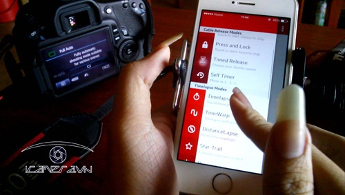 Triggertrap  WFYK3.0 cổng máy 1C thiết bị điều khiển camera DSLR bằng smartphone